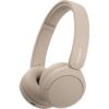 Sony WH-CH520C.CE7 Wireless Bluetooth On-Ear Headphones – Limited Edition, Quick Charge, 50-Hour Battery Life – Cappuccino/Beige